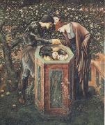 Sir Edward Coley Burne-Jones The Baleful Head (mk28) oil painting